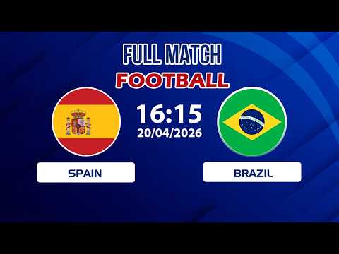 🔴 Spain vs Brazil | Tiki-Taka Meets Explosive Samba