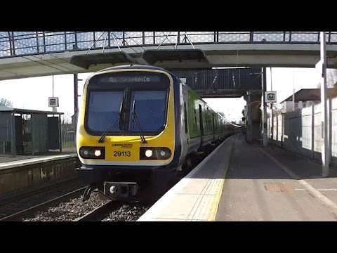 IE 29000 Class DMU Train number 29113 - Kilbarrack Station, Dublin