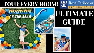 ULTIMATE OVATION OF THE SEAS GUIDE🚢  TOUR ALL ROOMS & SHIP | BEHIND THE SCENES | TIPS & TRICKS