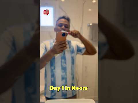 Day one in neom #neomcity #shorts #shortsfeed
