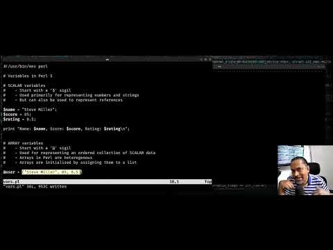 Perl 5 Variable Types: A short introduction