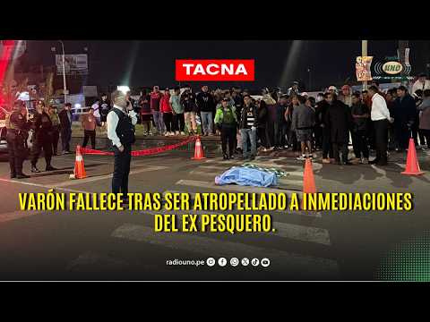 Adulto mayor muere tras ser atropellado por volquete en intersección de la avenida Jorge Basadre