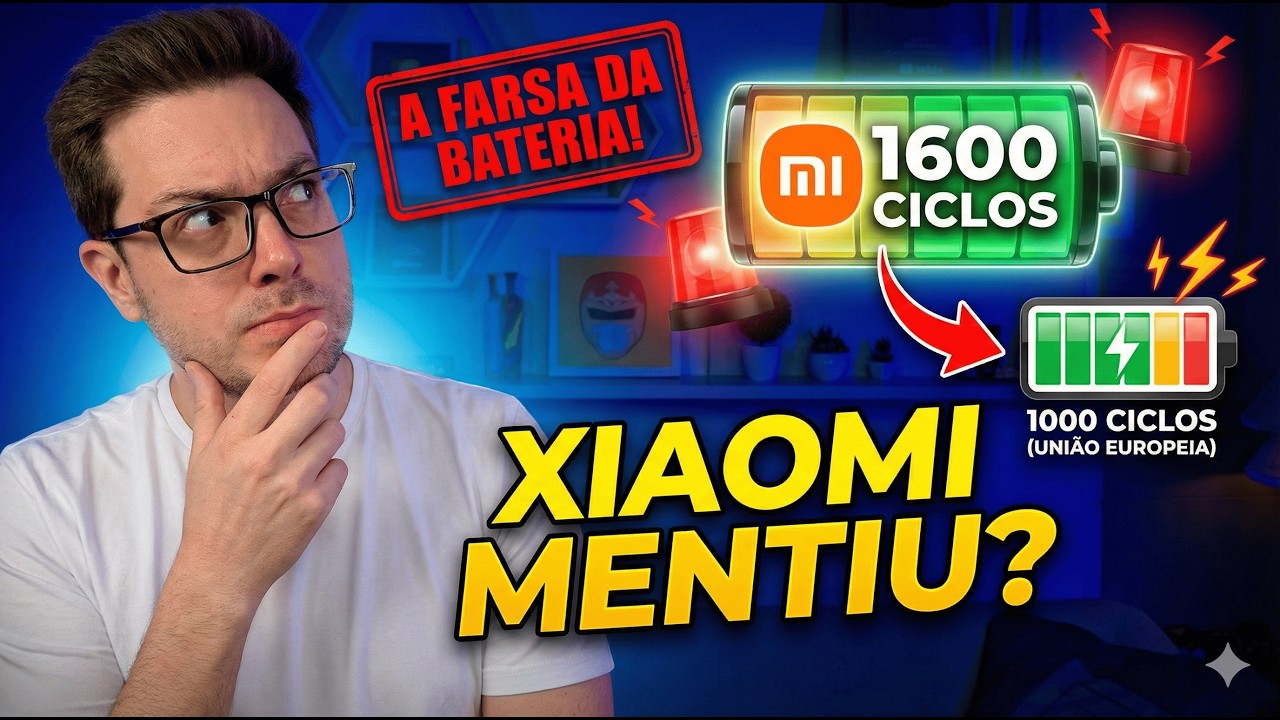 XIAOMI nos ENGANOU? A VERDADE sobre as NOVAS BATERIAS de SILÍCIO CARBONO!