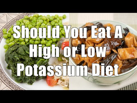 low potassium diet menu