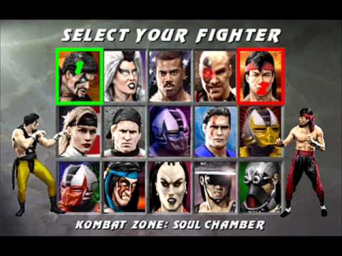 Mortal Kombat 3 (UMK3) - Character Select