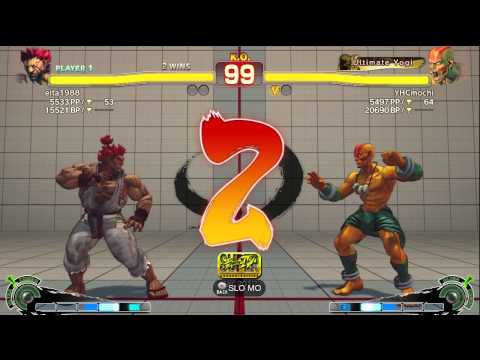 Eita (Akuma) vs YHCmochi (Dhalsim) - AE2012 Endless Match *720p HD*