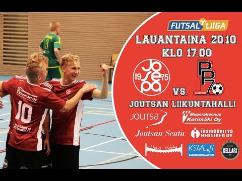 Maalikooste  futsal-liigan ottelusta Josepa - PP-70
