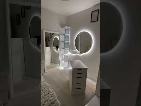 DIY IKEA makeup vanity on a budget