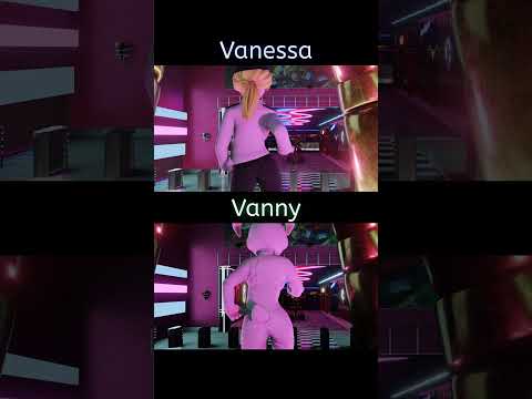 STAY! with Security Breach Vanessa and Vanny (Comparison)