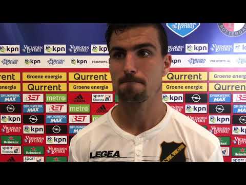 INTERVIEW | Gianluca Nijholt na Feyenoord - NAC (4-2)