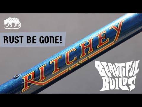 Save Old Steel Frames From Rust! | Vintage MTB Restoration