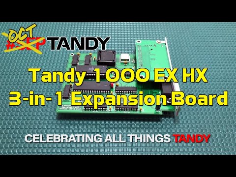 Tandy 1000 EX/HX 3-in-1 Expansion Board - Memory, RS-232 & XT-IDE