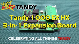 Tandy 1000 EX/HX 3-in-1 Expansion Board - Memory, RS-232 & XT-IDE