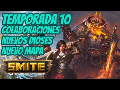 Reaccionando a la Temporada 10 de SMITE - Nuevos Dioses, Nueva Colaboración y Nuevo Mapa