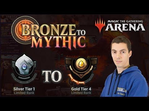 MTG Arena: Limited Bronze To Mythic - Episode Three - Silver Tier 1 to Gold Tier 4
