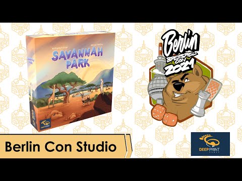Savannah Park - Deep Print Games - Spielvorstellung - Berlin Con 2021