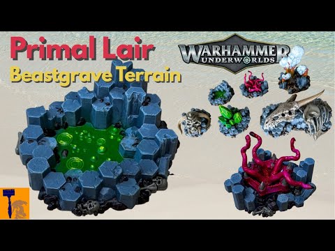Learning to Paint Warhammer Terrain – Beastgrave Primal Lair