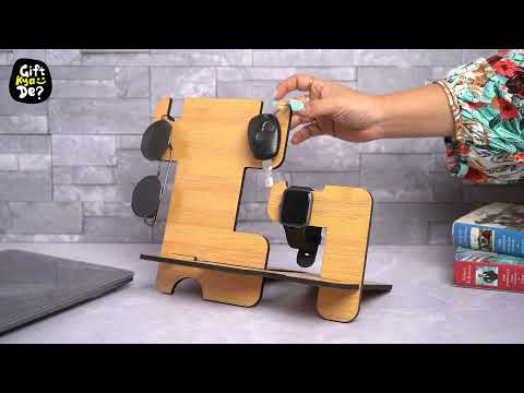 5 in 1 Personal Organizer with Mobile Stand | Best Gift for Him/Men/Boys