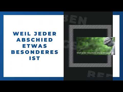 Bestattungen Huben YouTube-Vdeominiatur 5