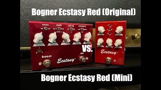 Video thumbnail for Bogner Ecstasy Red vs. Bogner Ecstasy Red Mini by -JK-
