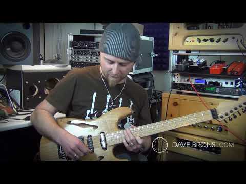 Dave Brons - Hammer and Nail- Tapped Sequenced Arpeggio lesson