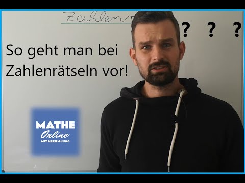 Zahlenrätsel mit Gleichungen lösen