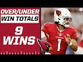 2022 NFL Over/Under Predictions: Cardinals 9 wins [Expert Breakdown] | CBS Sports HQ
