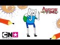 Рисуем Финна |Время приключений | Cartoon Network 