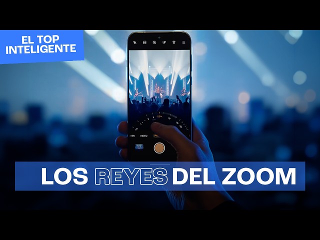 Los MEJORES celulares con ZOOM para conciertos y estadios
