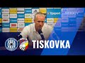 Trenér Jílek po utkání FORTUNA:LIGY s týmem FC Viktoria Plzeň