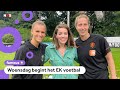Oranje-spelers beantwoorden vragen van kinderen