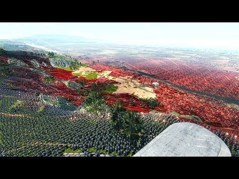 1,000,000 Assault Trooper D-Day INVASION Vs. 100,000 MODERN TROOPS - UEBS 2