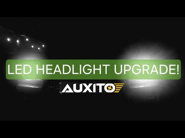  SANHE Upgraded H1 LED Headlight Bulb,16 pcs LED chips,1:1 Mini  Size 24000 Lumens Headlights,6500K Cool White Fanless LED Headlamp,Plug and  Play High and Low Beam Headlights……… : Automotive