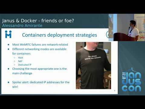 Alessandro Amirante - Janus &Docker: friends or foe?