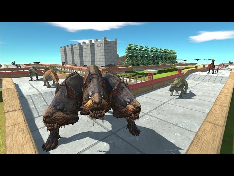 - CERBERUS OASIS DEATH RUN - Animal Revolt Battle Simulator