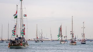 La nueva misión de la Flotilla Global Sumud parte de Sicilia, rumbo a Gaza
