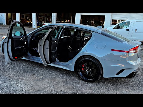 2023 Kia Stinger - детали интерьера и экстерьера (сказочный седан)