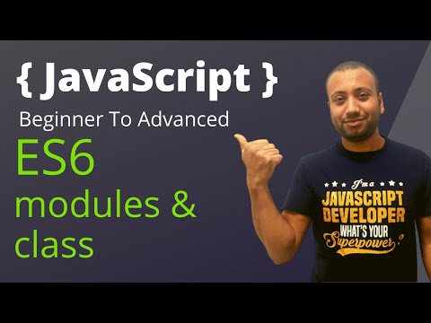 Javascript Bangla Tutorial 77 Es6 Modules And Class