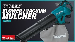 Makita 18V LXT® Blower / Vacuum Mulcher (XBU07)