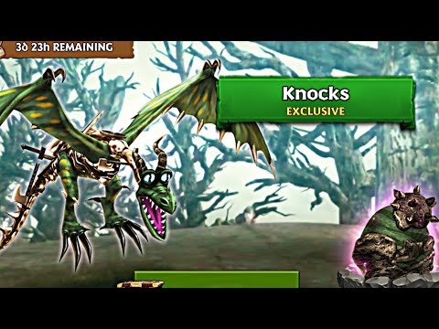 KNOCKS MAX LEVEL 175 TITAN MODE - Exclusive Armorwing - Dragons: Rise of Berk