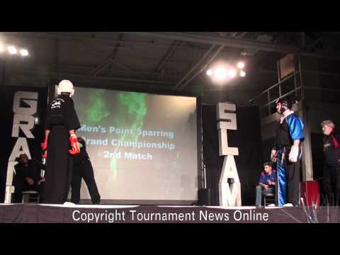 Jermond Wiggins vs Charlie Davidson Men's Point Fighting Semi Final at Grand Slam Open 2012