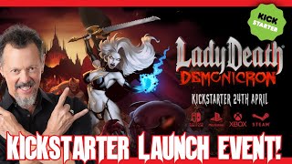 Kickstarter Launch Event! Lady Death: Demonicron Video Game!!!