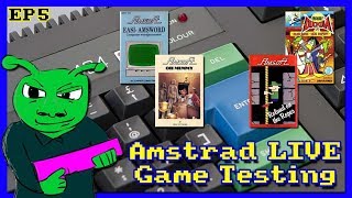 Amstrad Game Testing LIVE Ep5 - Feat Oh Mummy & Count Duckula