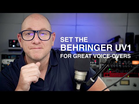 How To Set the Ultravoice UV1 For Great Voice-Overs