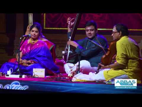 Singer Nithyashree Mahadevan performs an enlightening Aalap at Kalaivizha 2019|| Abbas Cultural