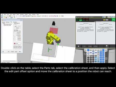 FANUC iRVision Tutorial and Roboguide Simulation