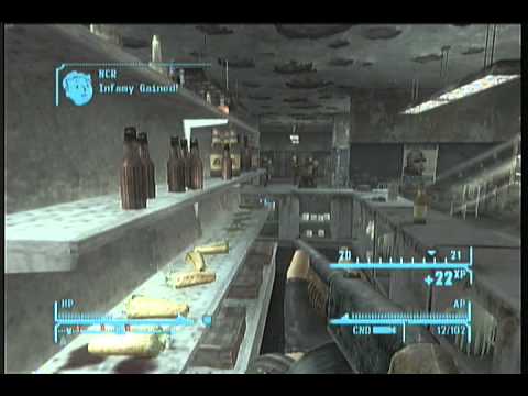 Fallout: New Vegas pt.80 - Destroying the NCR Mojave Outpost