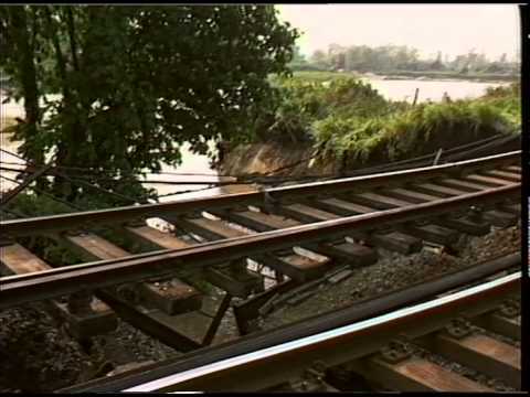 WRAYSBURY : Railway Bridge collapse