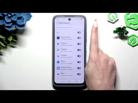 TCL 60 SE NXTpaper 5G – How to Turn On or Off App Notifications