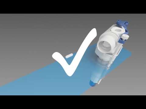 Унитаз подвесной Kolo Idol с инсталляцией Geberit Duofix Pro 20 118.315.21.2 - Установка клавиши смыва